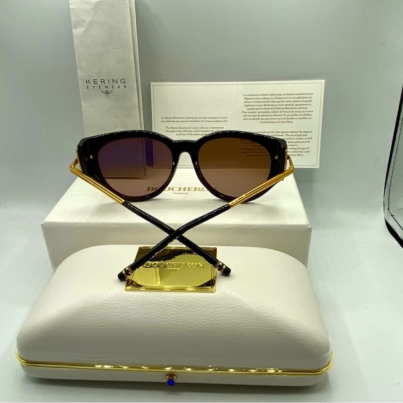 🏆Boucheron Paris BC0020S 002‼️Size 52-18-130 Made in Italy 🇮🇹 100% Authentic - Picture 7 of 16